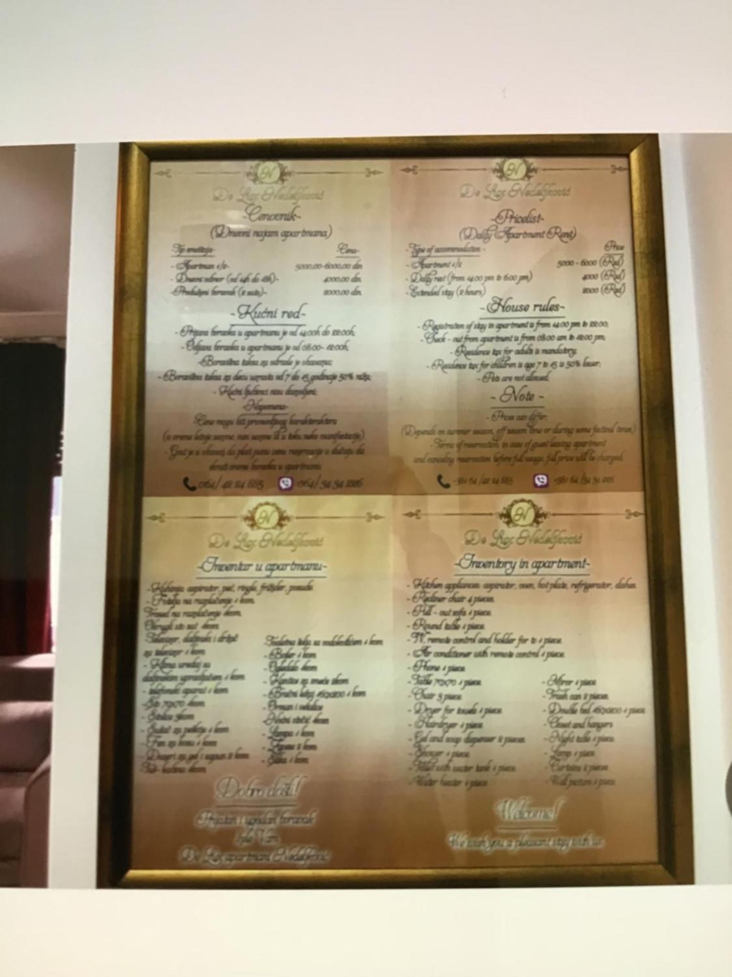 De Lux Nedeljkovic Aparthotel Jagodina Eksteriør bilde